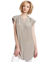 BCBGMAXAZRIA Women's Saliyah Safari Tunic