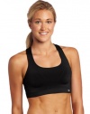 Champion Women's Double Dry Seamless Shiny Sports Bra, Black, X-Large