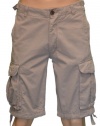 Adidas Men's Originals Cargo Casual Shorts Bottoms Gray