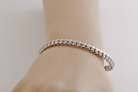 Brand New ROBERTO COIN 18K White Gold and Diamond Bracelet Retail $7,700