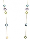 Kenneth Cole New York Modern Geo Geometric Bead Long Illusion Necklace