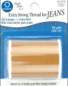 Coats & Clark Extra Strong Jean Thread 70 Yds-Golden