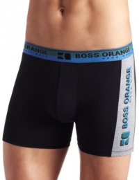 HUGO BOSS Men's Innovation Boxer Brief, Black, Large