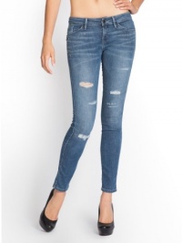 GUESS Brittney Ankle Skinny Repaired Jeans