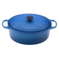 Le Creuset Signature Enameled Cast-Iron 9-1/2-Quart Oval French Oven, Marseille