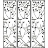 Safavieh Wall Art Collection Vine and Leaf Candle Holder Wall Sconce, Set of 3