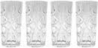 Ralph Lauren Royalton Highball Glass Set of 4 Four Lead Crystal