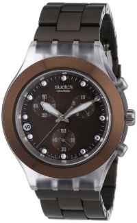 Swatch Irony Diaphane Chrono Full Blooded Earth Watch SVCK4042AG