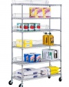 Honey-Can-Do SHF-01450 6-Tier Chrome Urban Shelving Unit