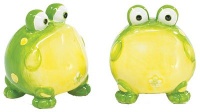 Toby The Toad Frog Salt And Pepper Shakers For Kitchen Decor