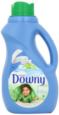 Downy Ultra Liquid Fabric Softener, Mountain Spring Scent, 40-Loads, 34-Ounces Bottle (Pack of 6)