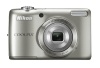 Nikon COOLPIX L26 16.1 MP Digital Camera with 5x Zoom NIKKOR Glass Lens and 3-inch LCD (Silver)