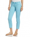 Calvin Klein Jeans Women's Petite Skinny Ankle Crop, Calypso Blue, 10 Petite