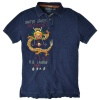 Polo Ralph Lauren Men's Custom Fit Distressed Dragon Polo