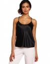 Calvin Klein Women's Racerback Camisole, Black, Small