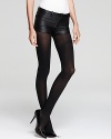 Saunter past the velvet ropes in these so-hot leather mini shorts designed for haute legs and high heels.