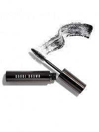 Our longest-lasting mascara not only delivers lush, thick lashes but can stand up to elements (and even a few tears) for up to 16 hours. For maximum volume and results, Bobbi has designed a new brush with unique bristles that easily reaches small lashes and instantly builds lashes without clumping. Best of all? There's no need for an eye makeup remover, because Intensifying Long-Wear Mascara washes off effortlessly with warm water.