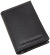 Geoffrey Beene Mens Mirage Slim Gusseted Card Case, Black, NO SIZE