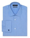 Start your day off right with a refined dress shirt featuring a handsome stripe design.