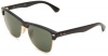 Ray-Ban 0RB4175 0RB4175 Square Sunglasses,Demi Shiny Black Frame/Green Lens,57 mm