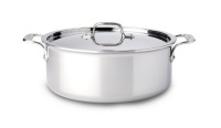 All Clad Stainless Steel 6-Quart Stock Pot with Lid