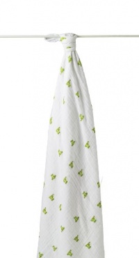 aden + anais Cozy Muslin Swaddling Wrap, Mod About Baby Frog