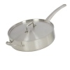 American Kitchen Tri-Ply 12-Inch/5-Quart Covered Saute Pan