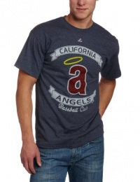 MLB California Angels Cooperstown Legendary Victory Short Sleeve Basic Tee Men's