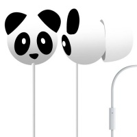 Pineapple Panda Mega Bass Earphones