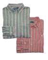 Polo Ralph Lauren Custom-Fit Multi-Stripe Workshirt