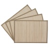 Benson Mills Bali Bamboo Placemats, Beige, Set of 4