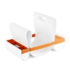 Boon Loop Diaper Caddy, Orange/White