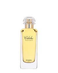 The first HERMÈS fragrance for women. Calèche refers to the world of the horse and the horse-drawn carriage, signature of the house. The utmost classicism, a timeless novel. A classic blend of floral and woody scents.The Eau de toilette is a seductive and elegant floral exuberance.