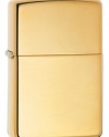 Zippo High Polish Brass Pocket Lighter