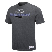 MLB Colorado Rockies Property of Short Sleeve Basic Crew Neck Tee Men's