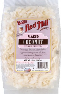 Bob's Red Mill Coconut Flakes Unsweetened -- 12 oz