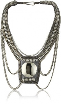 Fiona Paxton Tribal Goddess Chelsea Single Dome and Chain Necklace