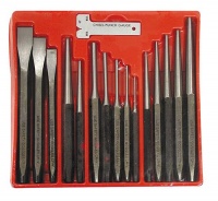 Astro Pneumatic 1600 16-Piece Punch and Chisel Set