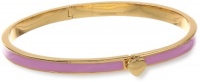 Kate Spade New York Spade Bangles Lilac Thin Hinge Bangle Bracelet, 7