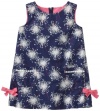 Lilly Pulitzer Girls 2-6X Classic Sparkle Shift Dress, Bright Navy Sparkle Glow, 2