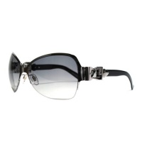 Gucci GG 2821/F/S 6LB Oversized Buckle Ruthenium Sunglasses