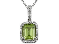 Genuine Peridot Pendant by Effy Collection® LIFETIME WARRANTY