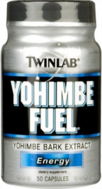 Twinlab Yohimbe Fuel, Yohimbe Bark Extract, 100 Capsules (Pack of 2)