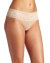 Cosabella Women's Love is In The Aire Thong, Blush, One Size