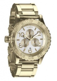 Nixon 42-20 Chrono Watch Champagne Gold/Silver, One Size