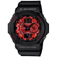 G-Shock GA-150 Watch - Black / Red Casio