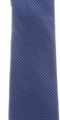 Calvin Klein Men's Steel Micro Solid Necktie, Slate Blue, One Size