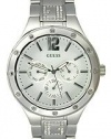 Guess G Hype Women's Watch White Dial Crystals Set Steel Bracelet W14550l1