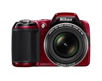 Nikon COOLPIX L810 16.1 MP Digital Camera with 26x Zoom NIKKOR ED Glass Lens and 3-inch LCD (Red)