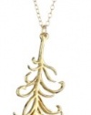 gorjana Peacock Gold-Plated Large Pendant Necklace